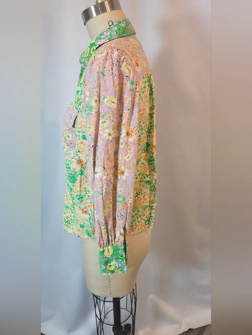LOFT floral patchwork